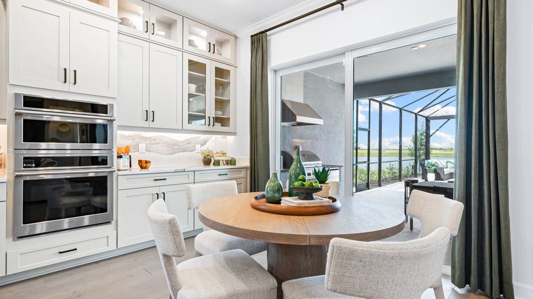 Representative furnished interior of a home built from the Pallazio II by Taylor Morrison in Skye Ranch Community Group Page, Sarasota (Image 12).
