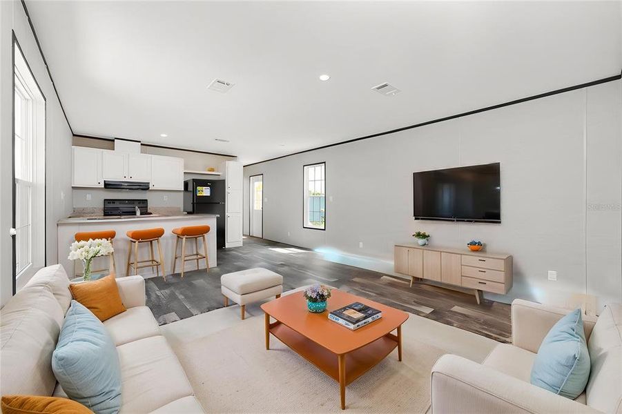 Furnished interior view inside a new home in , Port Charlotte (Image 6).