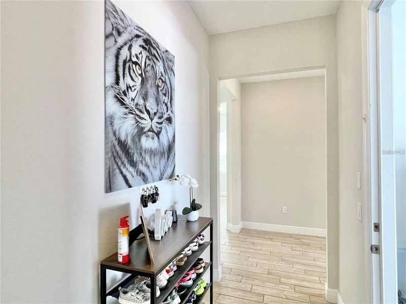 Furnished interior view inside a new home in Parkview Reserve, Orlando (Image 52).