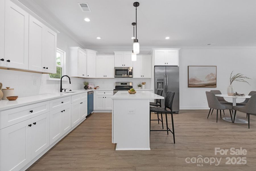 Furnished interior view inside a new home in , Waxhaw (Image 14).