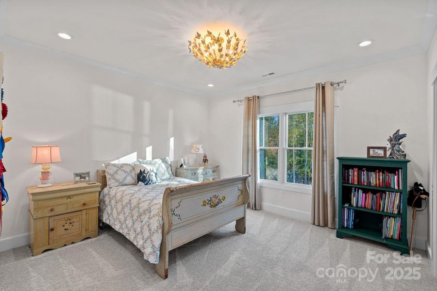 Furnished interior view inside a new home in , Mooresville (Image 1).