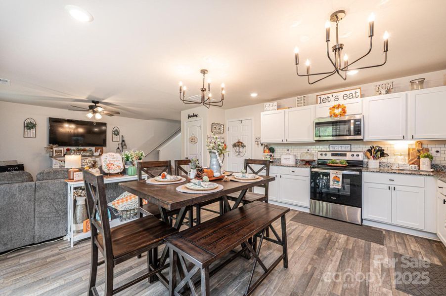 Furnished interior view inside a new home in , Newton (Image 21).