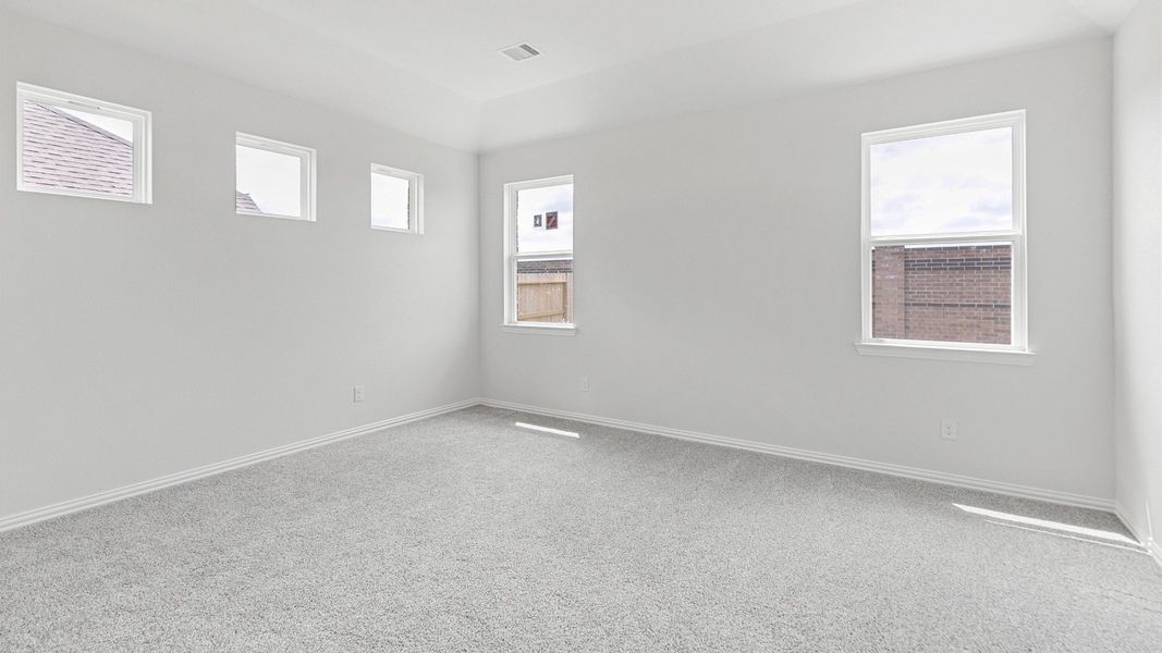 Representative furnished interior of a home built from the Wayfinder by Brightland Homes in Bridgeland Creekland Village, Cypress (Image 12).