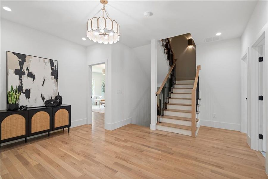 Furnished interior view inside a new home in , Brookhaven (Image 27).