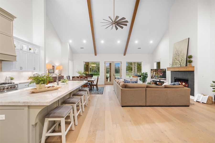 Furnished interior view inside a new home in , College Station (Image 29).