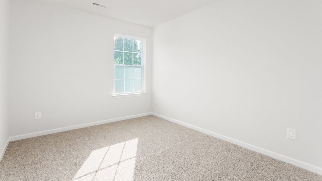 Representative unfurnished interior of a home built from the NEWTON - EXPRESS by D.R. Horton in Glennview, Kernersville (Image 14).