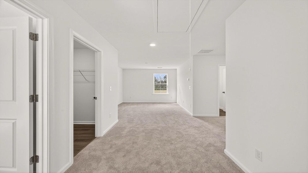 Spacious, unfurnished interior of a new home in Creekside at Andrews, Summerville (Image 17).