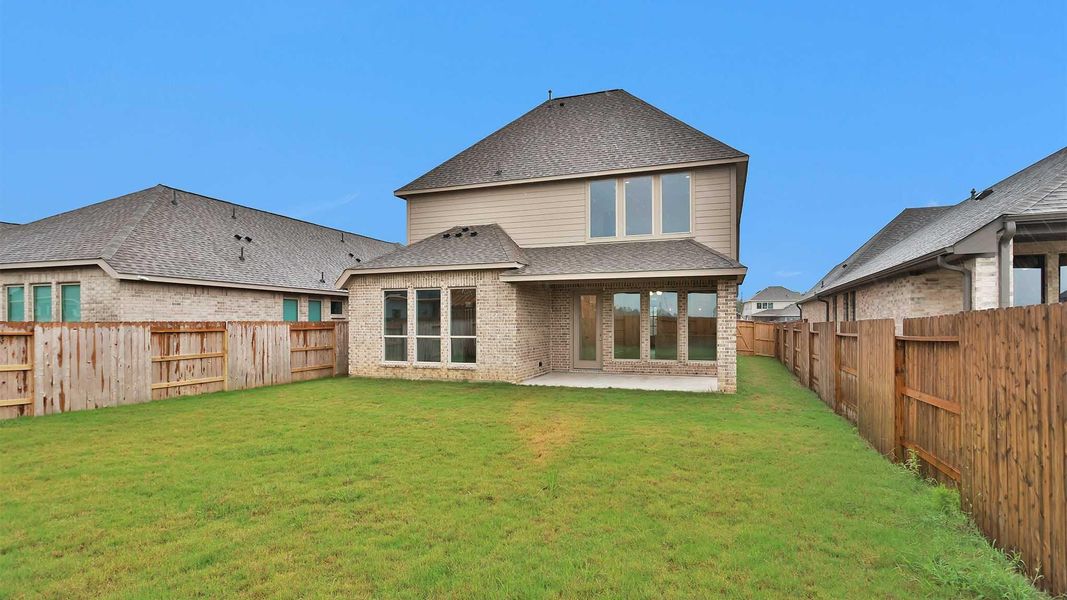 Exterior details and patio area of a home in Everly, Hockley (Image 3).