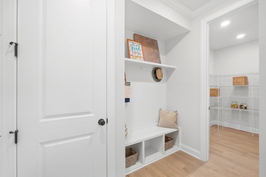 Furnished interior view inside a new home in Blair Place, Monroe (Image 9).