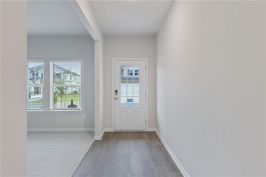 Spacious, unfurnished interior of a new home in Preserve at Mountain Creek, Pendergrass (Image 36). Spacious, unfurnished interior of a new home in Preserve at Mountain Creek, Pendergrass (Image 36).