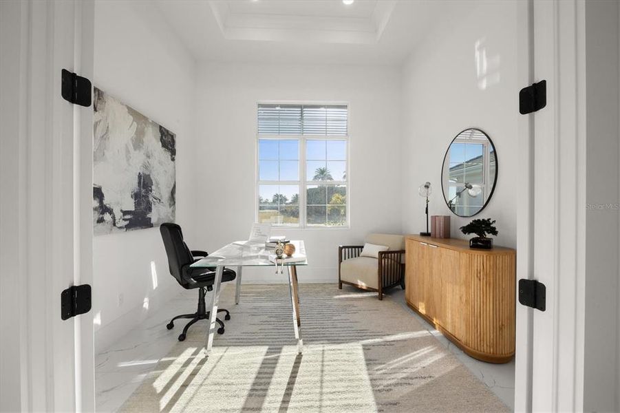 Furnished interior view inside a new home in , Sarasota (Image 41). Furnished interior view inside a new home in , Sarasota (Image 41).