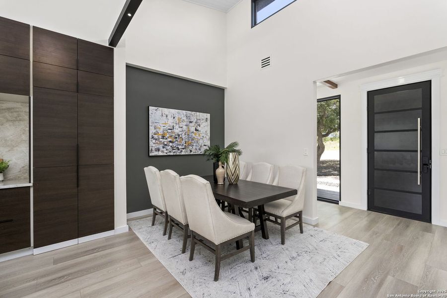 Furnished interior view inside a new home in , Spring Branch (Image 8).