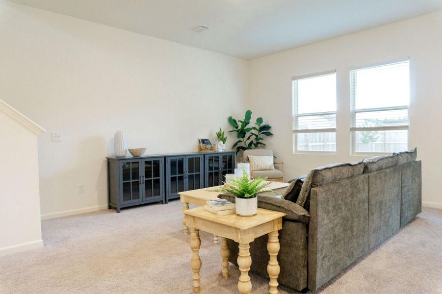 Furnished interior view inside a new home in , Summerville (Image 13). Furnished interior view inside a new home in , Summerville (Image 13).