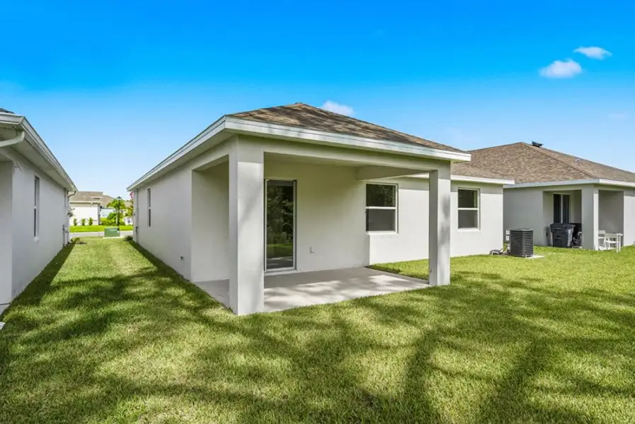Exterior details and patio area of a home in Huntington Park, Titusville (Image 23). Exterior details and patio area of a home in Huntington Park, Titusville (Image 23).