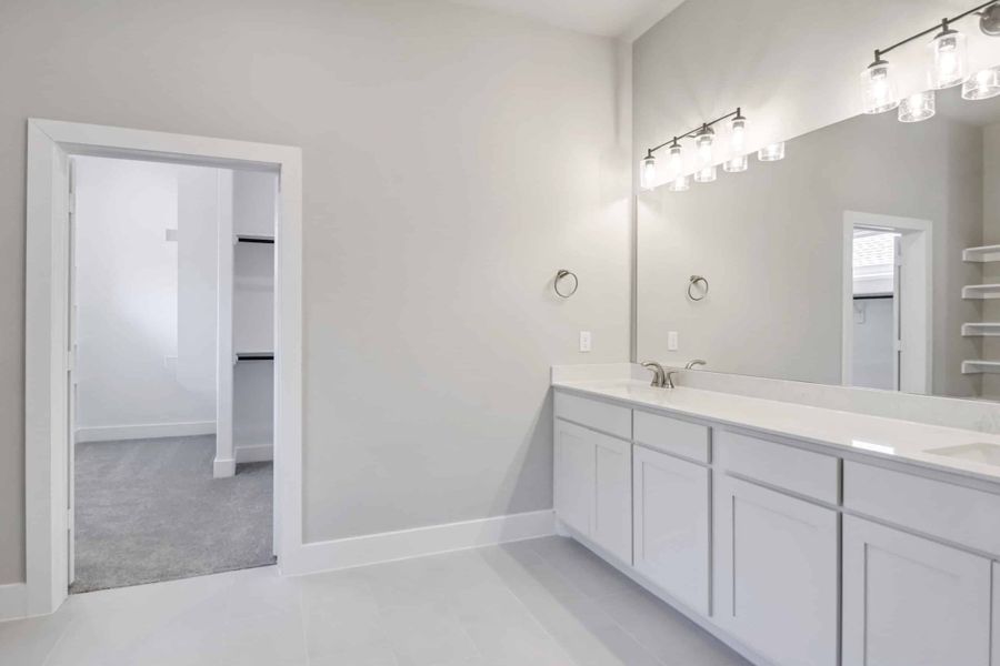 Representative furnished interior of a home built from the The Teton by Lillian Custom Homes in Polo Ridge, Heath (Image 9).