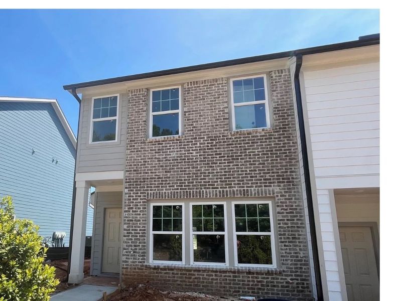 Front Exterior Construction Progress