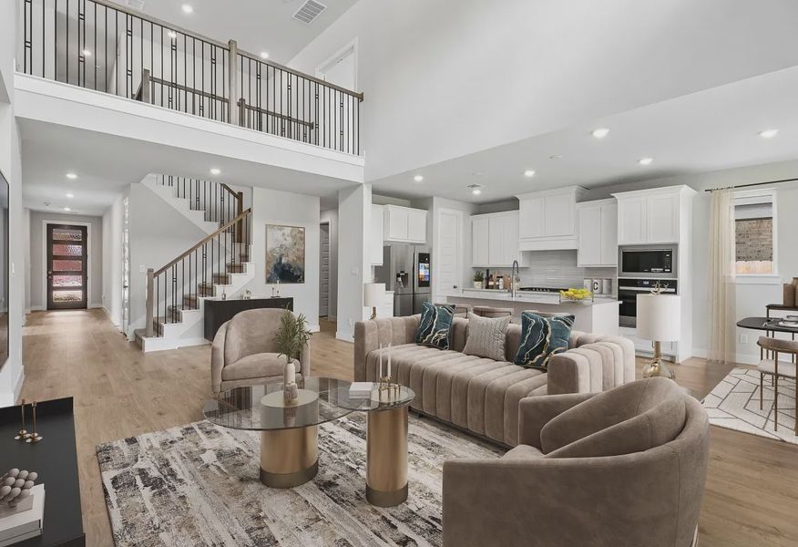 Homesite 1504 Great Room - Staged - 5 of 22