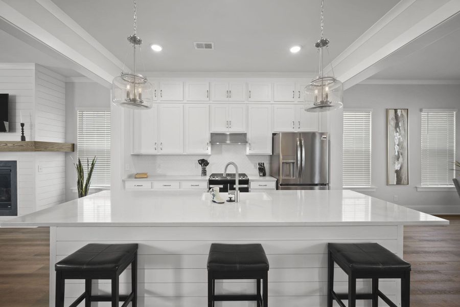 Furnished interior view inside a new home in Midtown at Nexton, Summerville (Image 5).