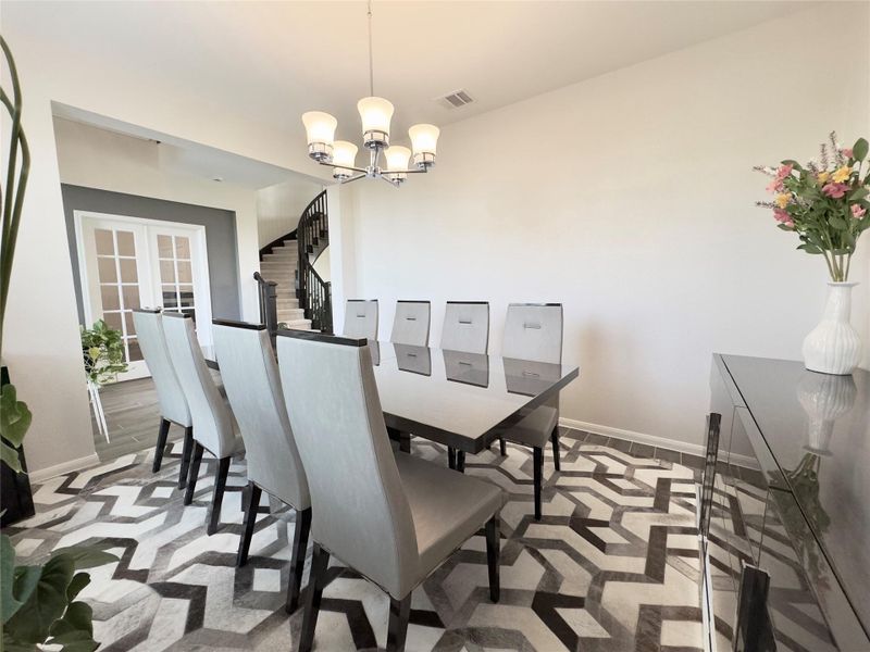 Furnished interior view inside a new home in Lakeview, Waller (Image 36).