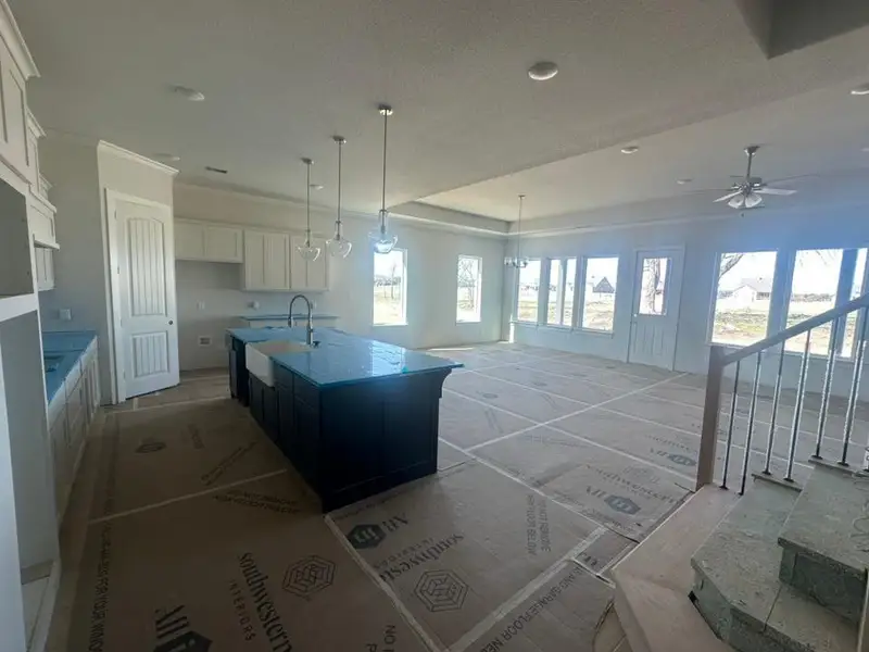 In-progress construction of a new home in Fannin Ranch, Leonard, TX (Image 15).