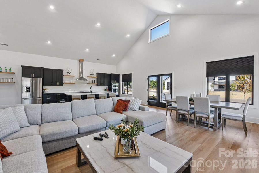 Furnished interior view inside a new home in , Mooresville (Image 15).