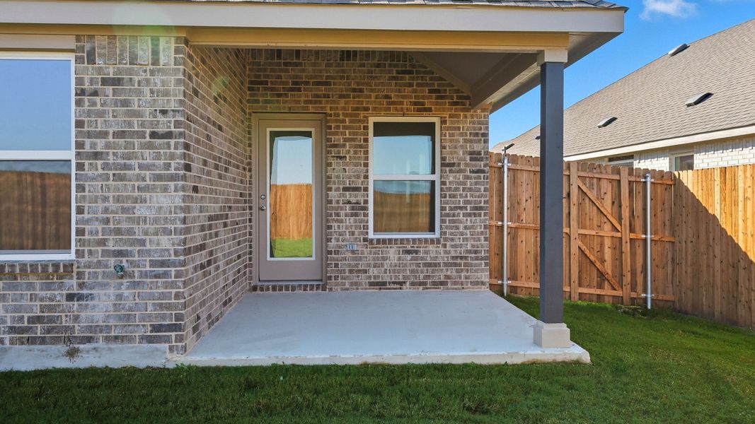 Exterior details and patio area of a home in Churchill, Anna (Image 22). Exterior details and patio area of a home in Churchill, Anna (Image 22).