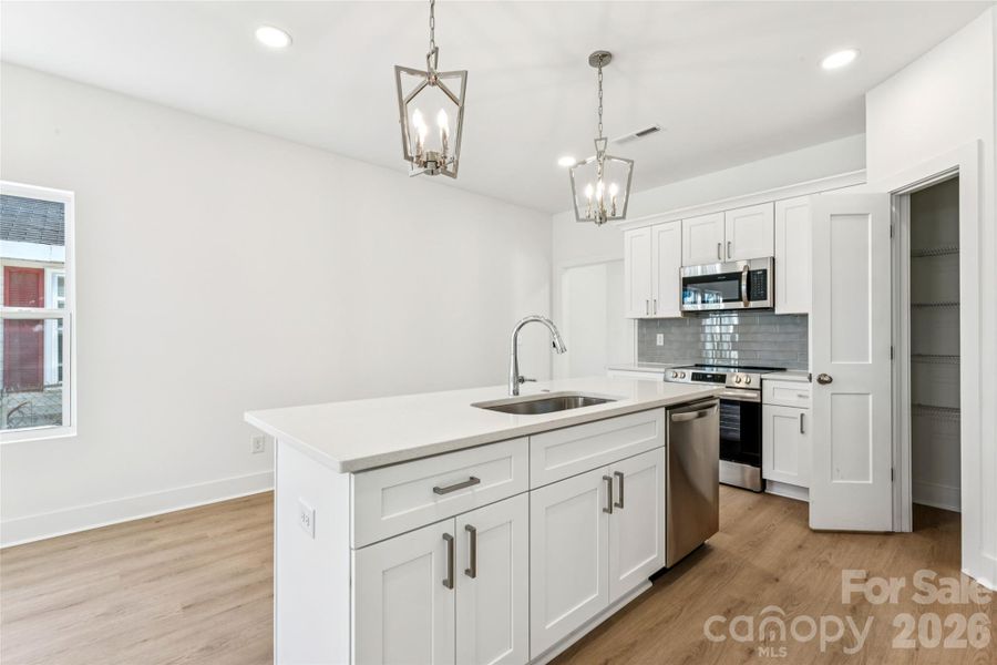 Furnished interior view inside a new home in , Concord (Image 7). Furnished interior view inside a new home in , Concord (Image 7).