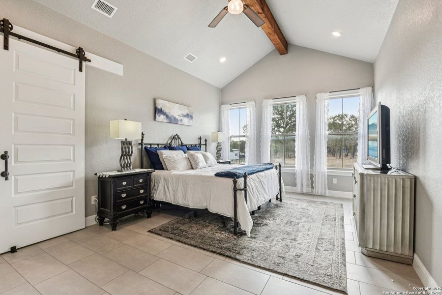 Furnished interior view inside a new home in , Adkins (Image 8).