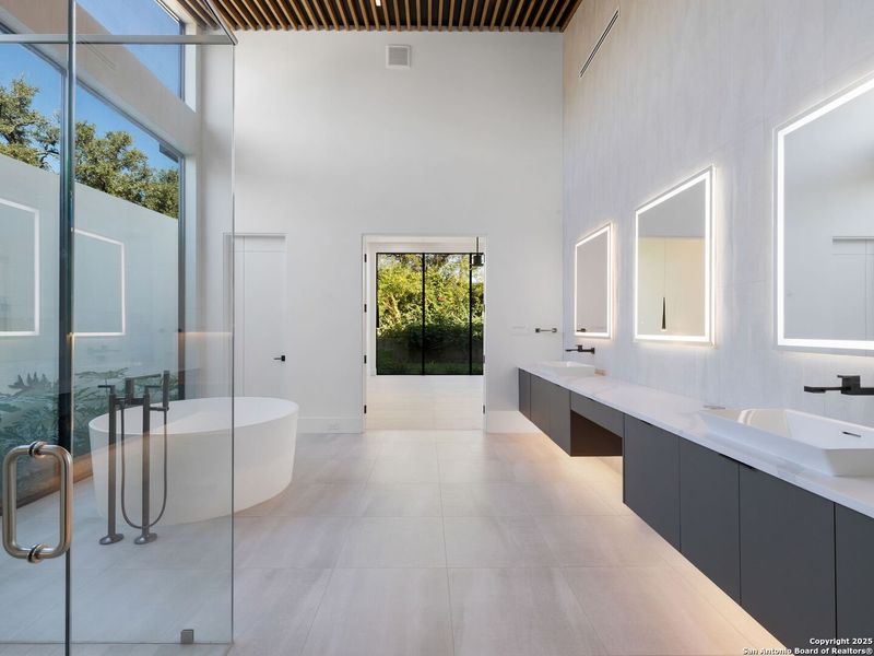 Furnished interior view inside a new home in , San Antonio (Image 12).