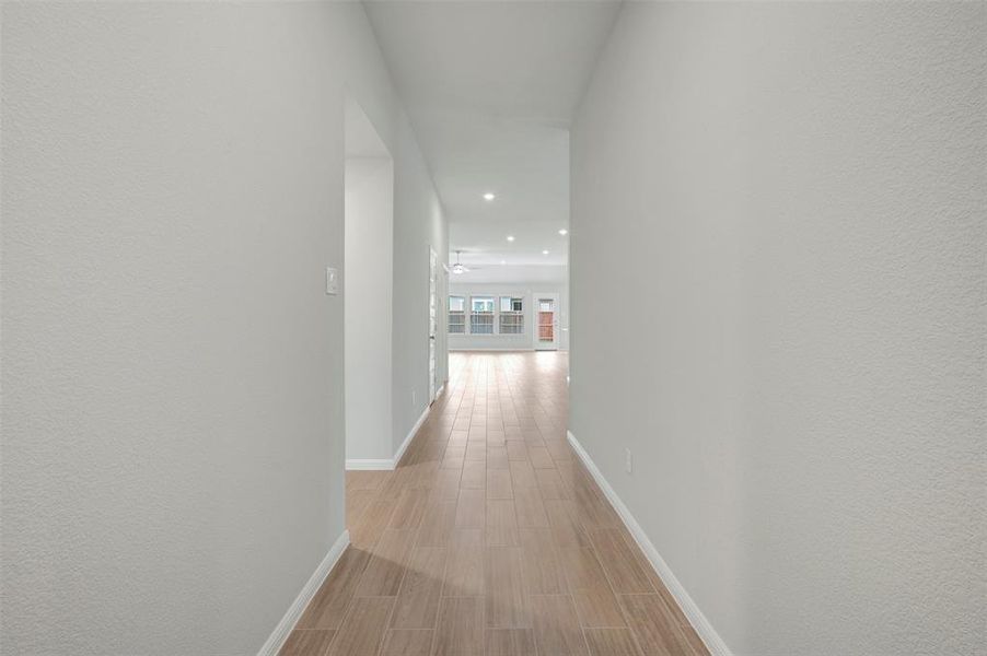 Spacious, unfurnished interior of a new home in Kings Way, Denton (Image 30). Spacious, unfurnished interior of a new home in Kings Way, Denton (Image 30).