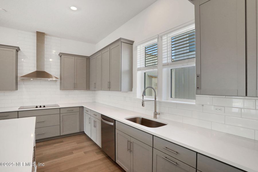 Furnished interior view inside a new home in North Beach Townhomes, Jacksonville Beach (Image 4).
