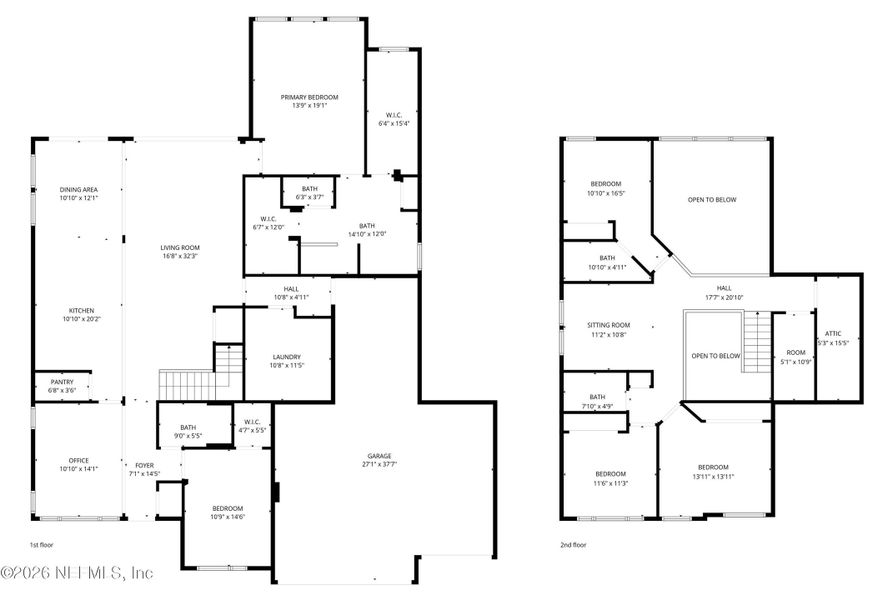 2D floor plan layout of this home in , St. Johns, FL (Image 6).