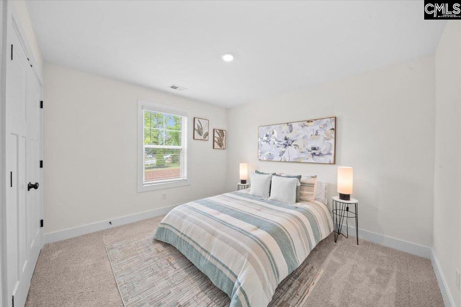 Furnished interior view inside a new home in Blythewood Farms, Blythewood (Image 17). Furnished interior view inside a new home in Blythewood Farms, Blythewood (Image 17).