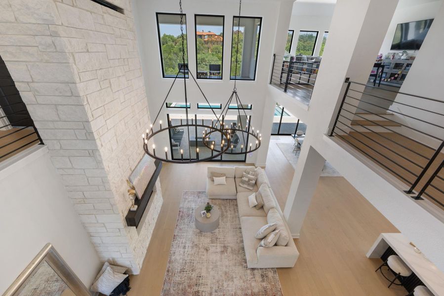 Furnished interior view inside a new home in , Austin (Image 17).
