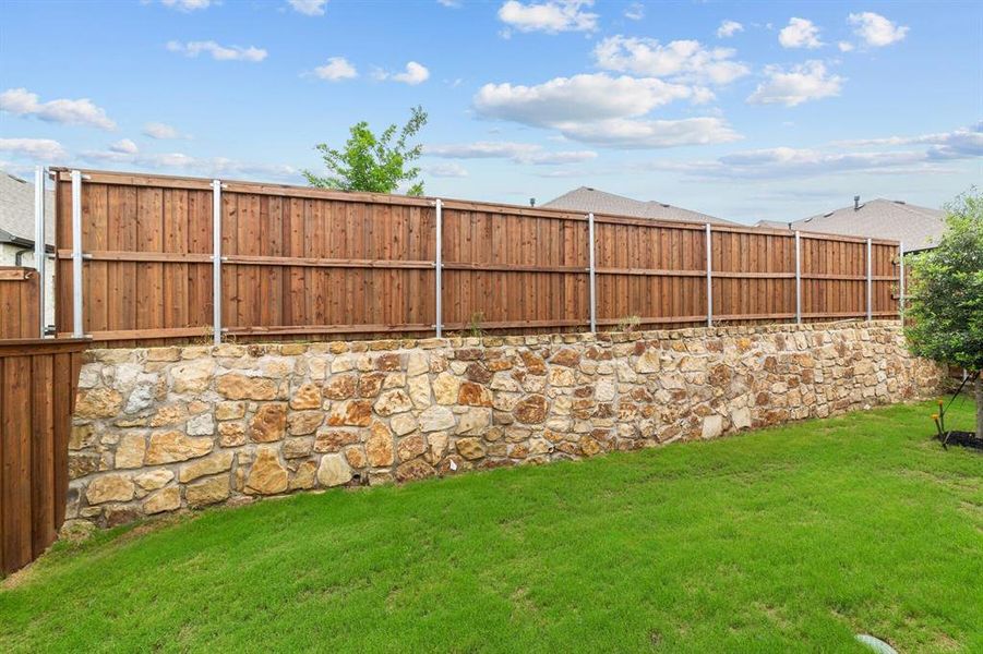 Front exterior of a new home in South Pointe  Cottage Series, Mansfield, TX, highlighting curb appeal (Image 2).