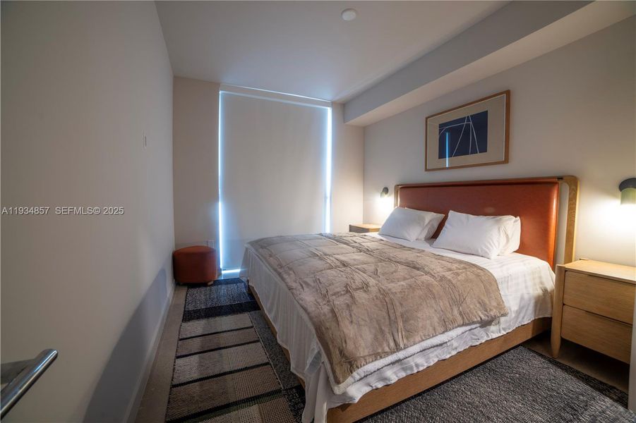 Furnished interior view inside a new home in , Miami (Image 9).