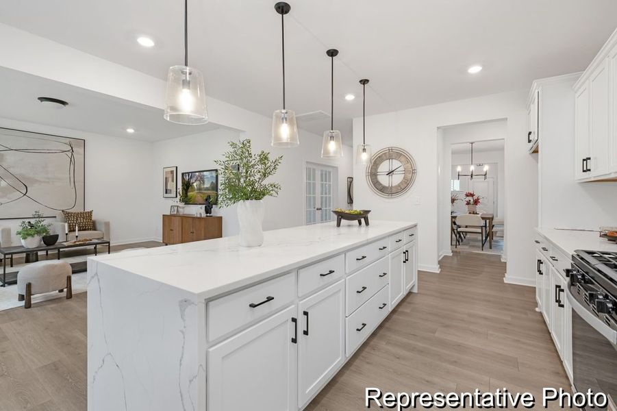 Furnished interior view inside a new home in Reeves Crossing, St. George (Image 4).