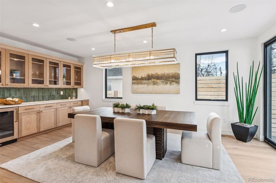 Furnished interior view inside a new home in , Denver (Image 17).