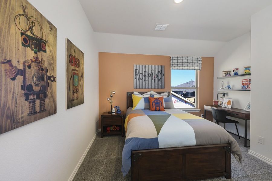 Furnished interior view inside a new home in Heartland, Heartland (Image 25). Furnished interior view inside a new home in Heartland, Heartland (Image 25).