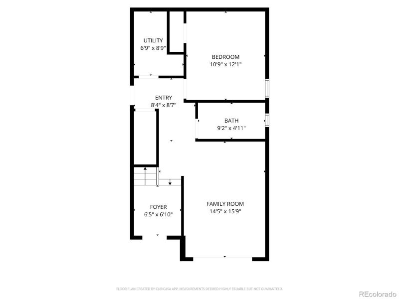 2D floor plan layout of this home in , Denver, CO (Image 5). 2D floor plan layout of this home in , Denver, CO (Image 5).
