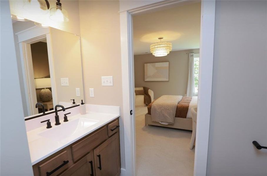 Furnished interior view inside a new home in , Pendergrass (Image 13).