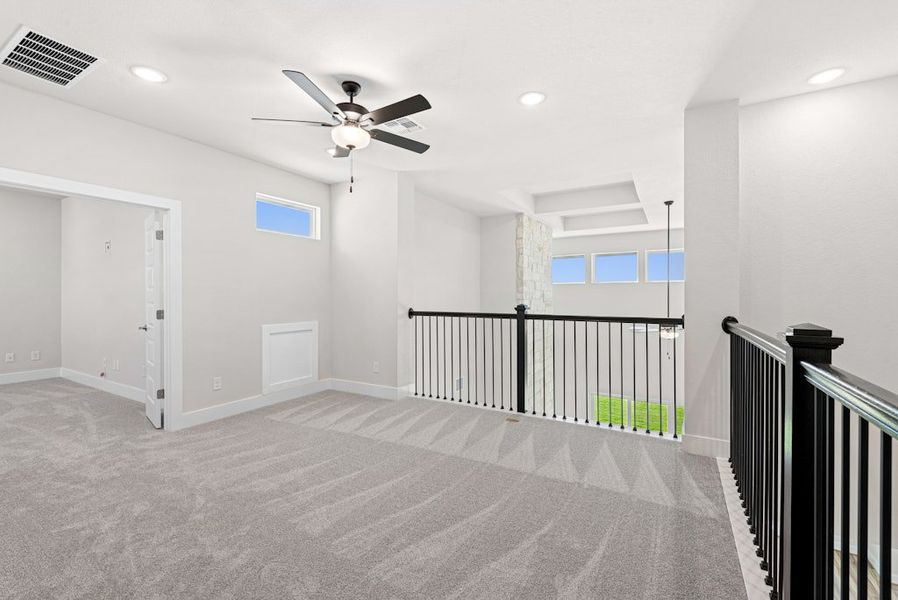 Spacious, unfurnished interior of a new home in Santa Rita Ranch, Santa Rita Ranch (Image 40). Spacious, unfurnished interior of a new home in Santa Rita Ranch, Santa Rita Ranch (Image 40).