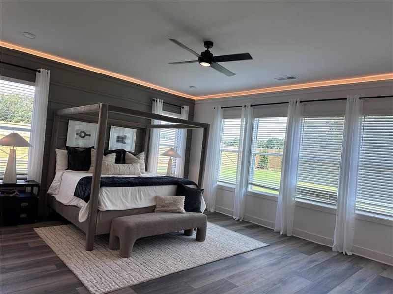 Furnished interior view inside a new home in Glory Meadows, Gainesville (Image 3).