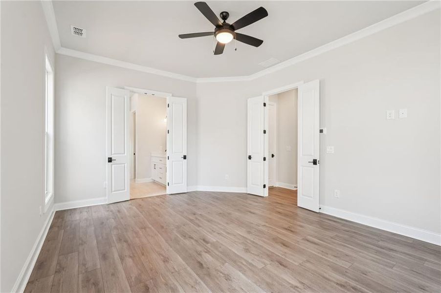 Spacious, unfurnished interior of a new home in Promenade at Sawnee Village, Cumming (Image 25). Spacious, unfurnished interior of a new home in Promenade at Sawnee Village, Cumming (Image 25).