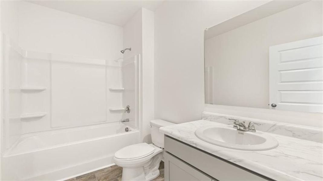 Furnished interior view inside a new home in Poplar Preserve, Newnan (Image 4).