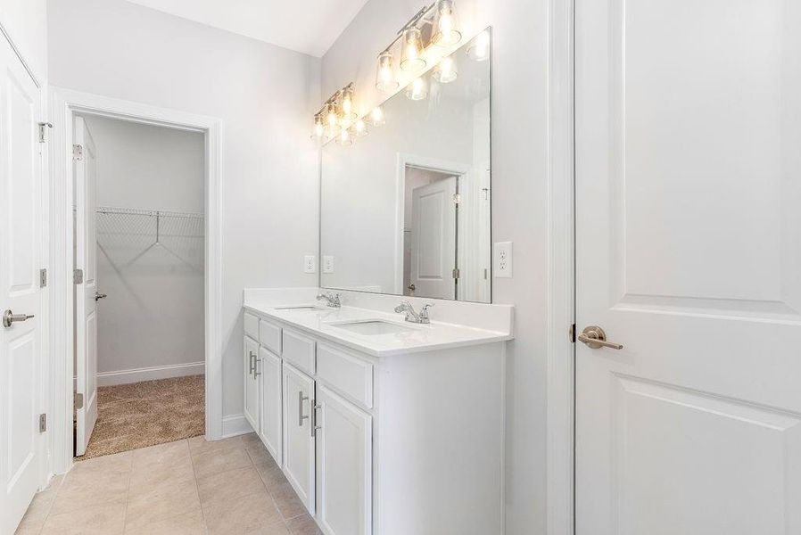 Furnished interior view inside a new home in Waters Edge, Mansfield (Image 3).