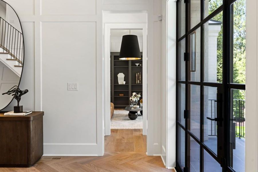 Furnished interior view inside a new home in , Atlanta (Image 13). Furnished interior view inside a new home in , Atlanta (Image 13).