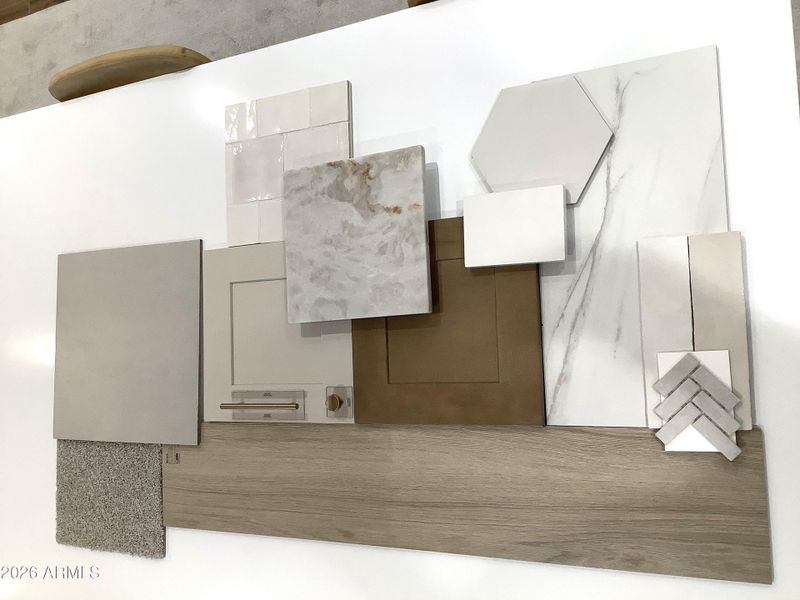 design palette for Lot 491 Diamond