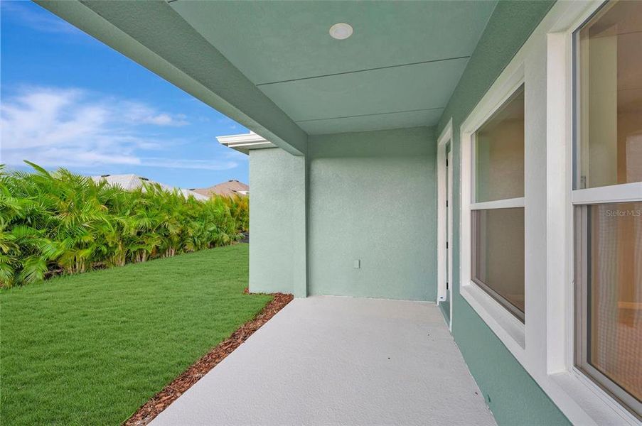 Exterior details and patio area of a home in Waterset Tradition Series, Apollo Beach (Image 3).