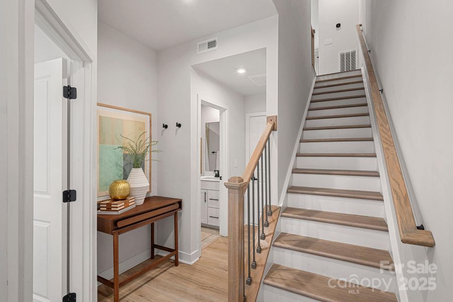 Lower level full bath